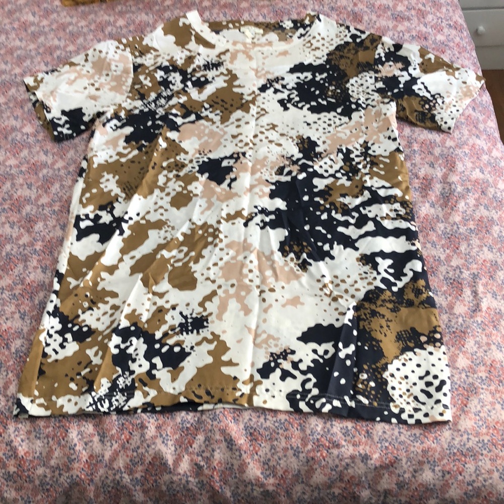 Rag and Bone silk dress awesome print